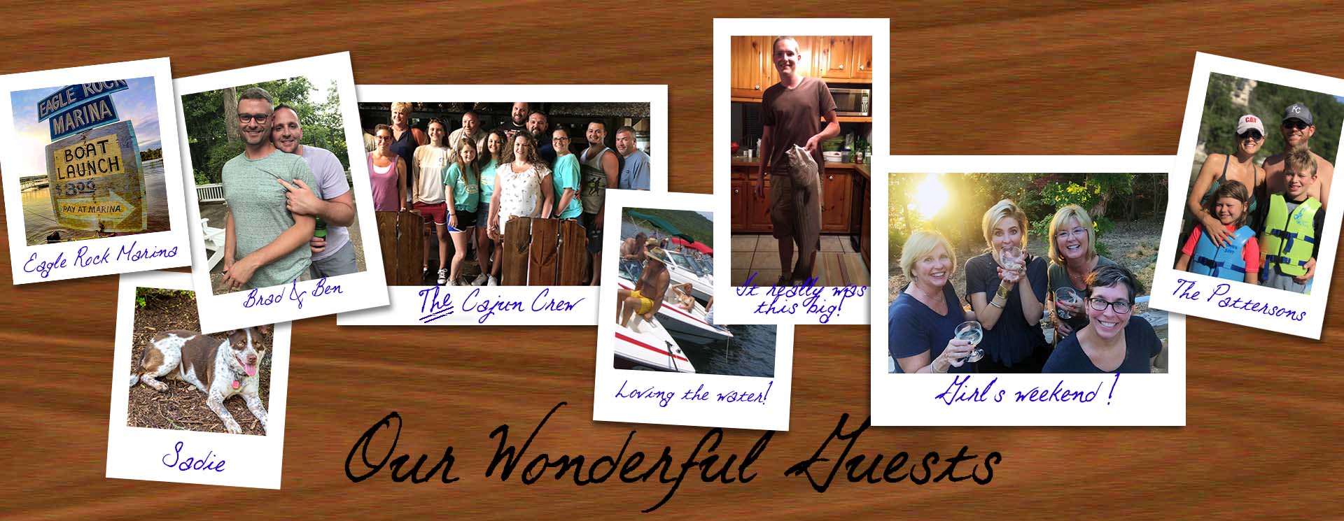 Our Guests Pics photo gallery header images